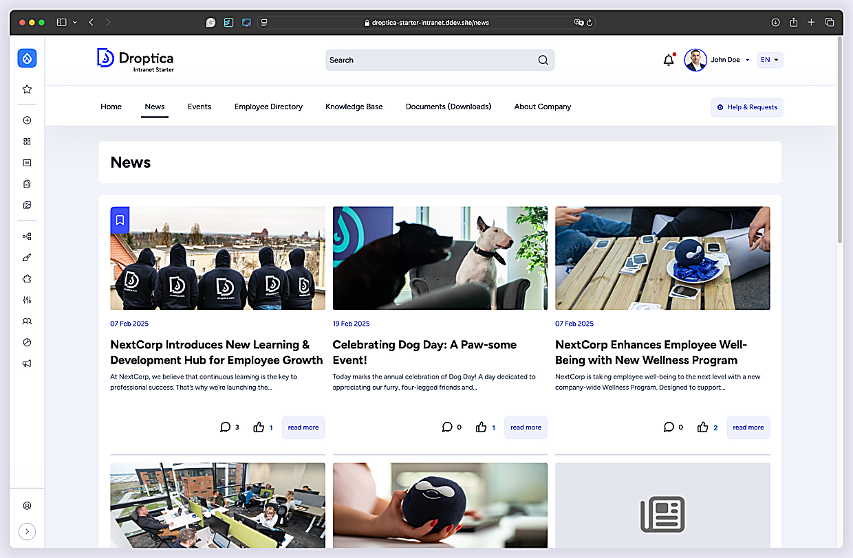 News and Announcements